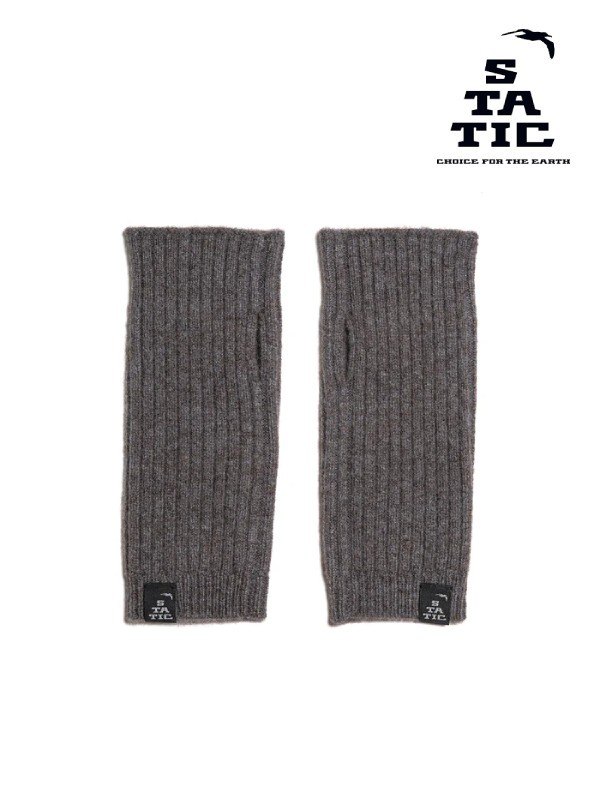 STATIC 静的｜Yak Wrist Warmer #Cinder [84901] おしゃべり リストウォーマー
