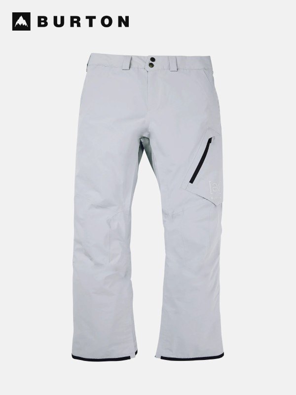 BURTON バートン｜24/25模範例 Men\u0027s [ak] Cyclic GORE-TEX 2L Pants #Gray Cloud [100001] バートン メンズ [ak] 犀鳴らす GORE-TEX 2L ズボン下【S_30】