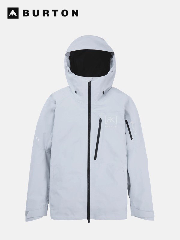 BURTON バートン｜25/26模範例 Men\u0027s Burton [ak] Cyclic GORE-TEX 2L Jacket #Gray Cloud [100021] バートン メンズ [ak] 犀鳴らす GORE-TEX 2L 上衣【S_30】