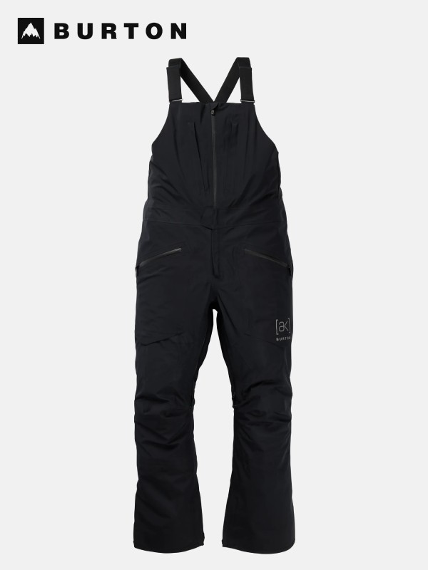 BURTON バートン｜25/26模範例 Men\u0027s Burton [ak] Freebird GORE-TEX 3L Stretch Bib Pants #True Black [100241] バートン メンズ [ak] 無償性小鳥 GORE-TEX 3L 伸ばすこと ビブパンツ【S_30】