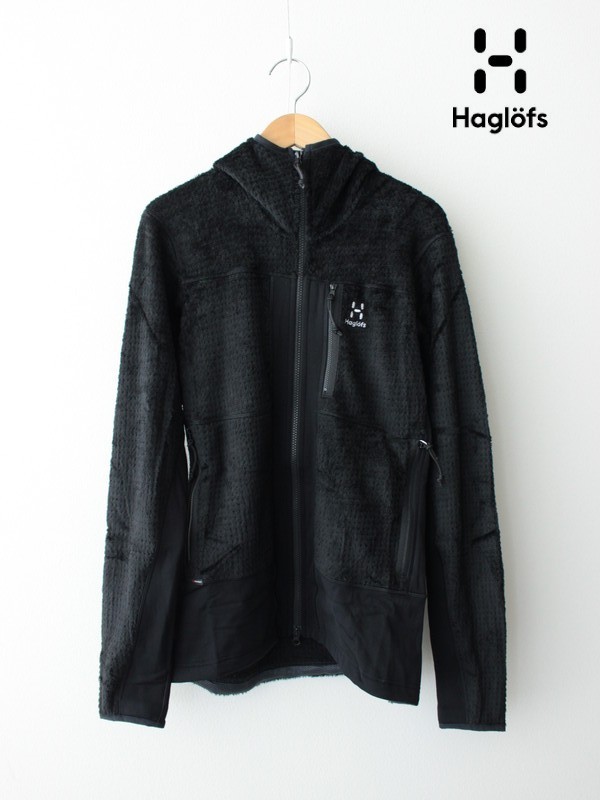 HAGLOFS ホグロフス｜Vassi Mid Hood Men #True Black [606844] ヴァッシ ミッド フード