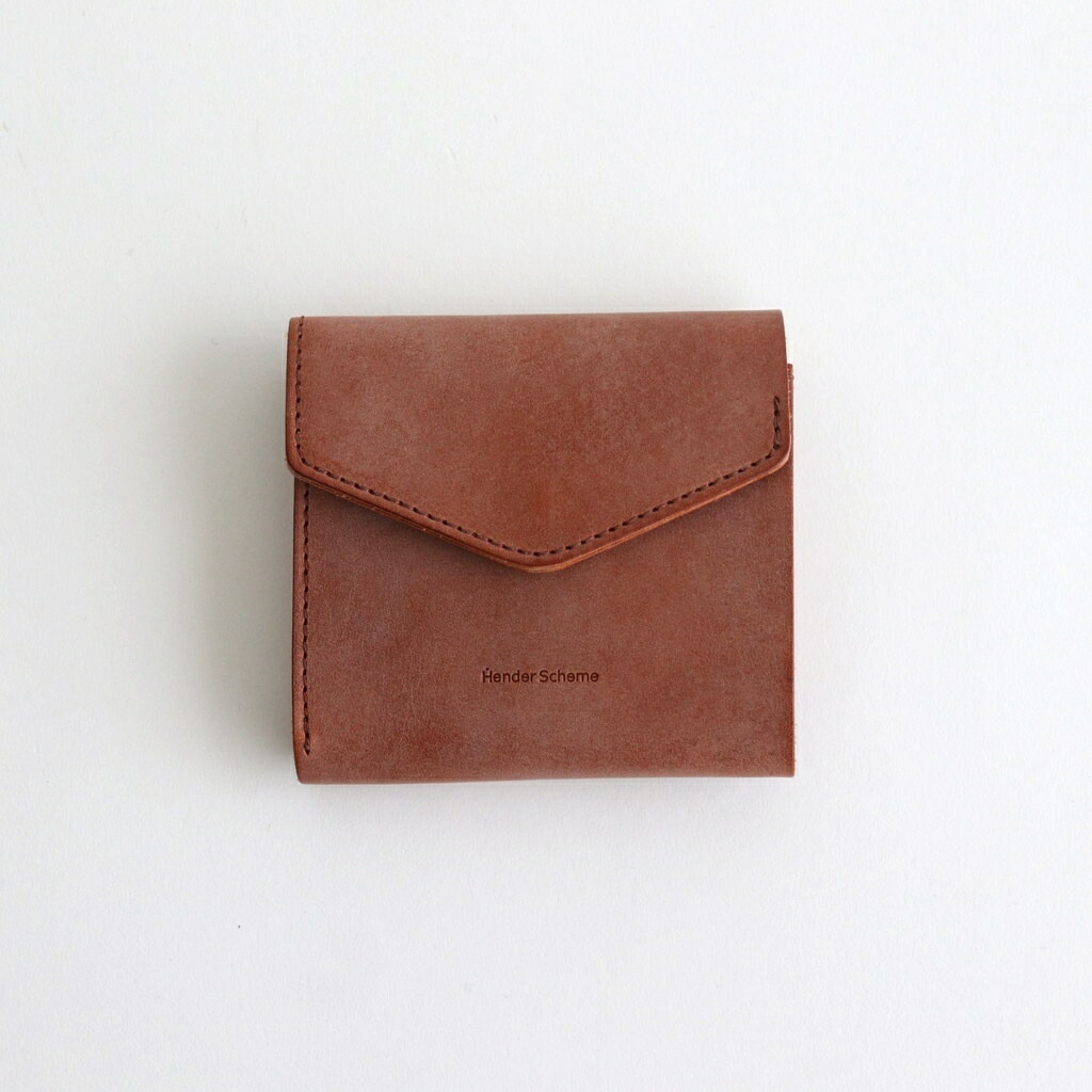 Hender Scheme｜flap wallet #brown [ol-rc-flw]