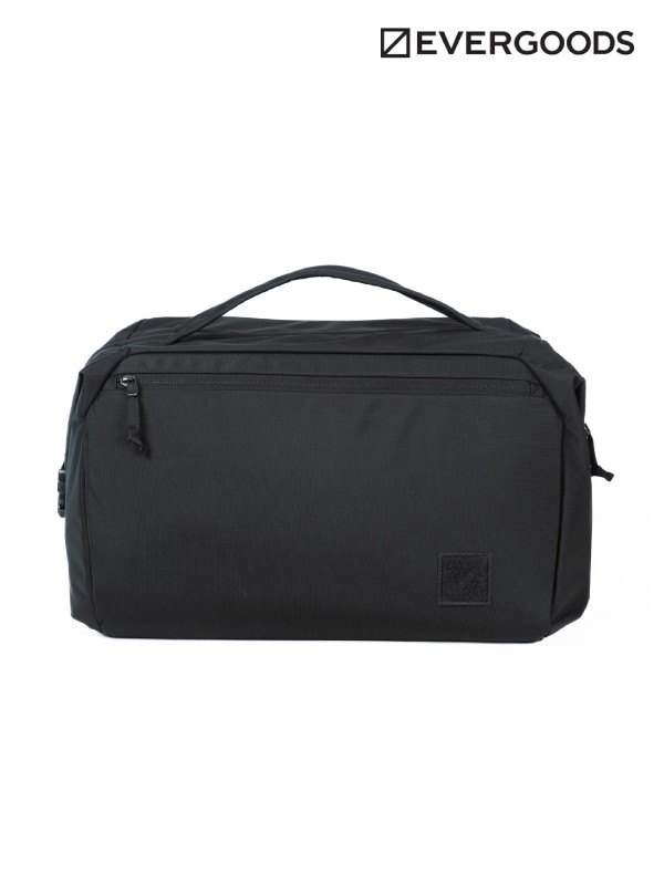 EVERGOODS エバーグッズ｜TRANSIT DUFFEL 35L #Solution Dyed Black [TD35] トランジット ダッフル 35L