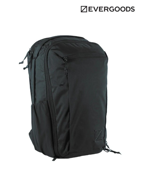 EVERGOODS エバーグッズ｜CIVIC TRAVEL BAG 26L #Solution Dyed Black [CTB26] シビック 周遊御徒面子 26L