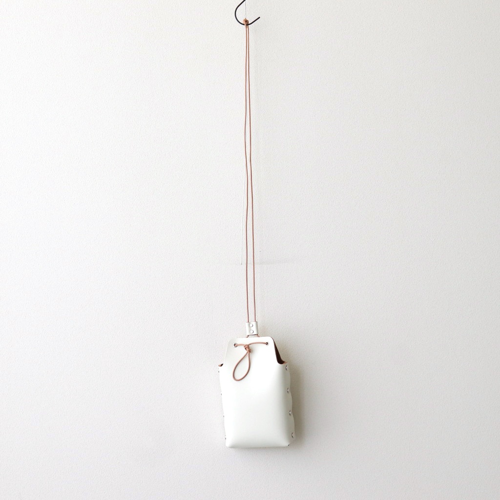 Hender Scheme｜assemble neck pouch L #white [ol-rc-anl]