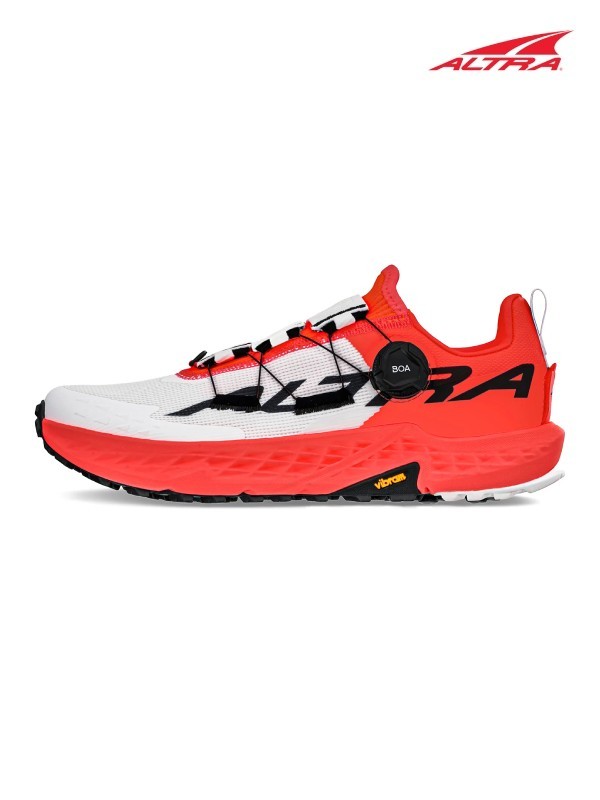 ALTRA アルトラ｜TIMP 5 BOA M #WHITE/CORAL [AL0A85Q9161] ティンプ 5 ボア メンズ｜TAMAYA-GROUP店