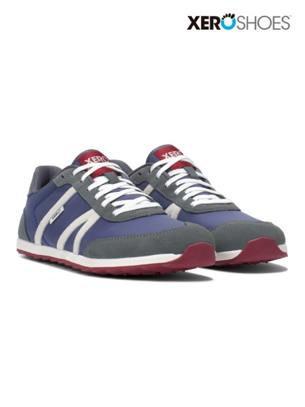 XERO SHOES 無しシューズ｜Men\u0027s ウィン #青碧/薄墨色/赤いこと [WYNM-BUGR]