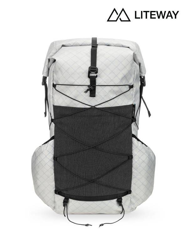 LITEWAY 点火装置通い路｜GRAMLESS PACK 35L (ECOPAK EPX200) #Silver [gra epx cgr xs] グラムレスパック 35L (エコ風呂敷き包み EPX200)