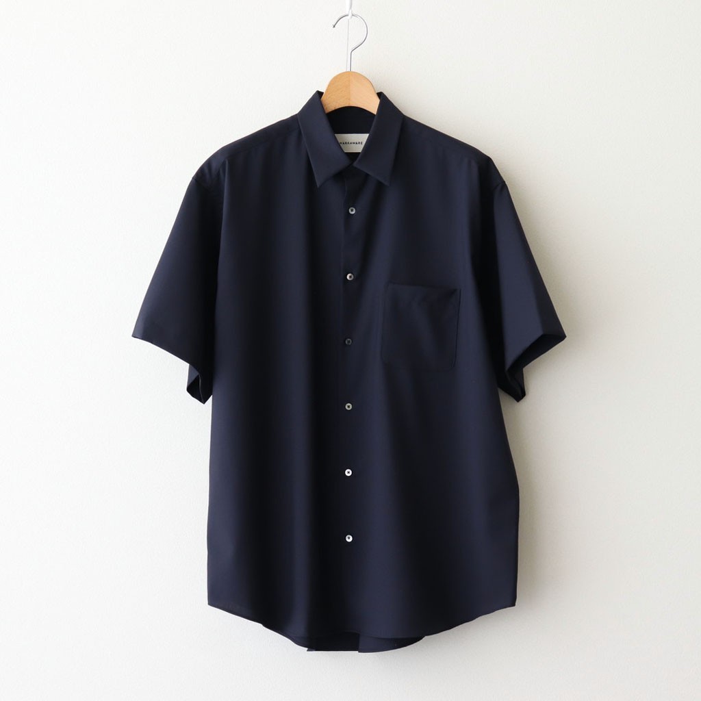 トップス MARKAWARE NAVAL TENT SHIRT NAVAL TENT SHIRT ORGANIC COTTON CHAMBRAY - MARKAWARE 「Area」