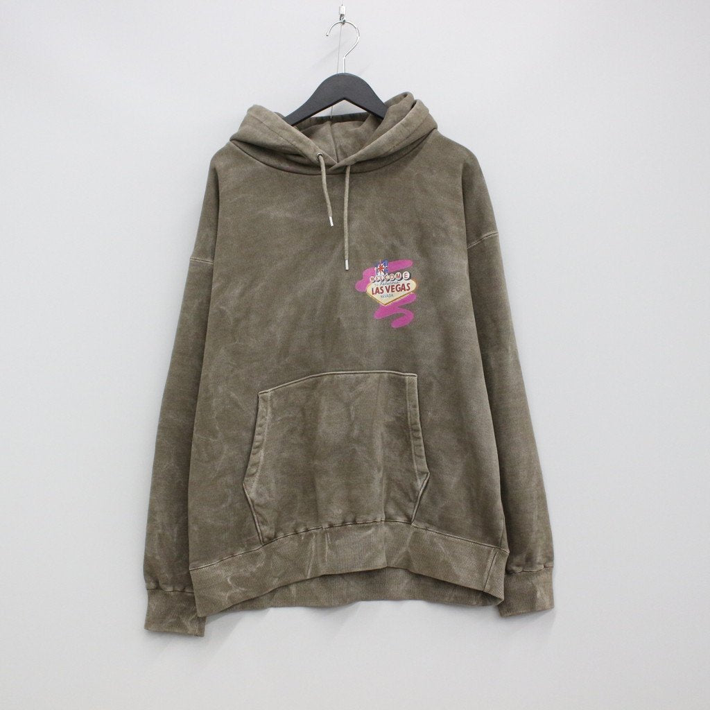 F-LAGSTUF-F｜「VEGAS」 HOODIE #BROWN [23SS-FS-39/FS1187]