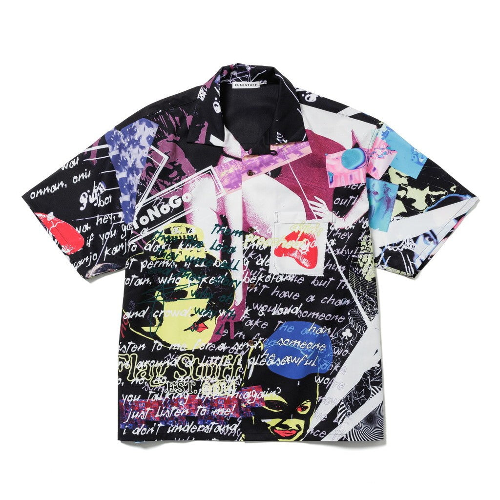 F-LAGSTUF-F｜SOME GIRLS S/S SHIRTS #BLACK [24SS-FS-17 / FS1426]｜TAMAYA-GROUP店
