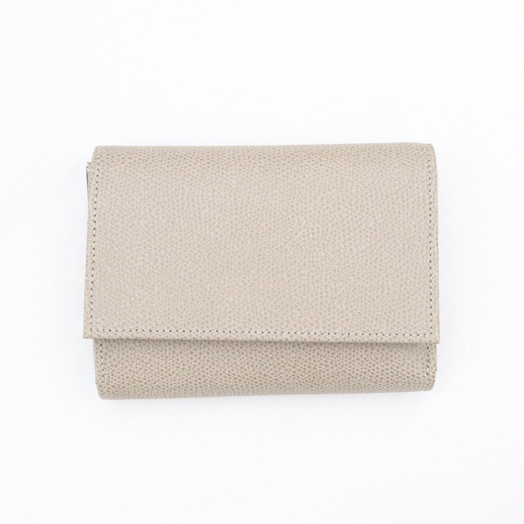 ITUAIS｜BLEZERA TRI-FOLD WALLET #OYSTER GRAY [---] OYSTERGRAY