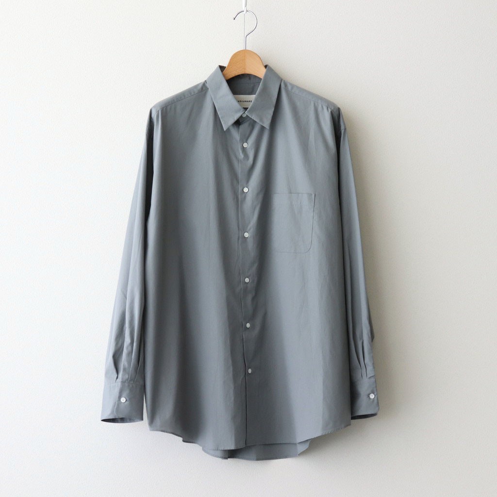 トップス MARKAWARE NAVAL TENT SHIRT NAVAL TENT SHIRT ORGANIC COTTON CHAMBRAY - MARKAWARE 「Area」