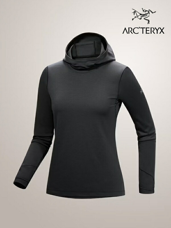 ARC'TERYX アークテリクス｜Women's Taema Thermal Hoody #Black Heather [X00001025701] ティーマ サーマルフーディ レディース｜TAMAYA-GROUP店