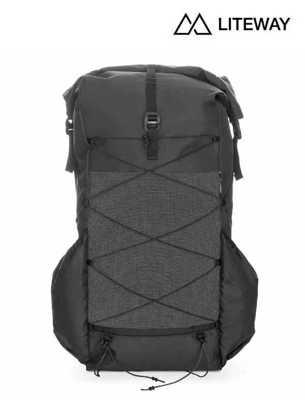 LITEWAY 点火装置通い路｜GRAMLESS PACK 35L #Black [gra epx blk] 瓦受け答え 風呂敷き包み 35L ECOPAK EPX200