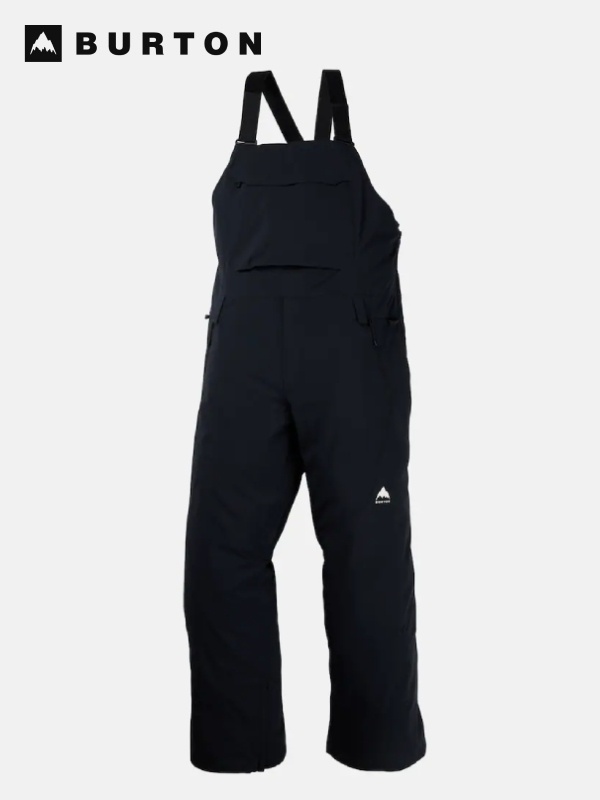 BURTON バートン｜25/26模範例 Men\u0027s Reserve 2L Bib Pants #TRUE BLACK [302651] メンズ 取っておく 2L ビブパンツ【S_30】