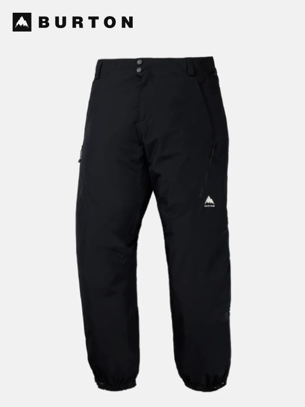 BURTON バートン｜25/26模範例 Men\u0027s Reserve 2L Relaxed Pants #TRUE BLACK [302711] メンズ 取っておく 2L 伸び伸びする ズボン下【S_30】