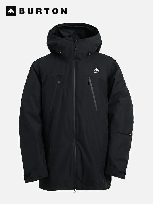 BURTON バートン｜25/26模範例 Men\u0027s Reserve 2L 3-In-1 Jacket #TRUE BLACK [304841] メンズ 取っておく 2L 3-インチ-1 上衣【S_30】
