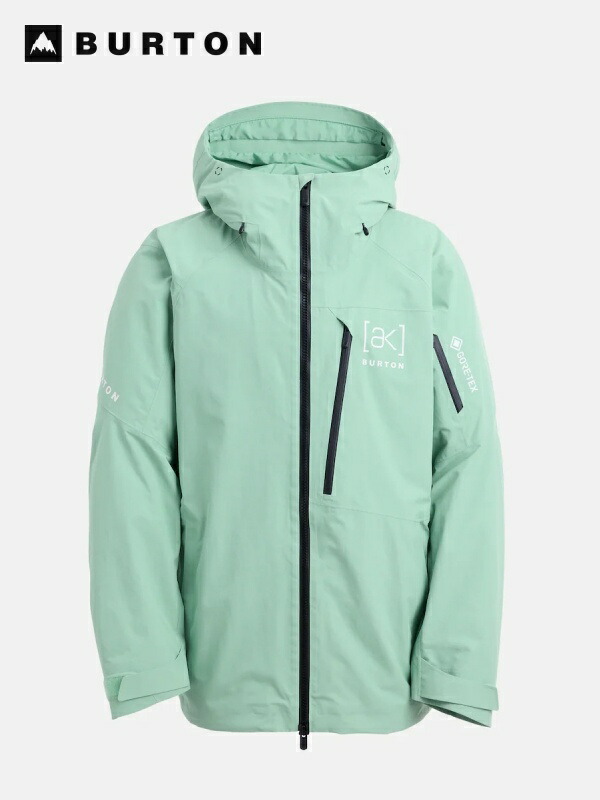 BURTON バートン｜25/26模範例 Men\u0027s [ak] Cyclic GORE?TEX 2L Jacket #SOFT SAGE [100021] メンズ [ak] 犀鳴らす ゴアテックス 2L 上衣【S_30】