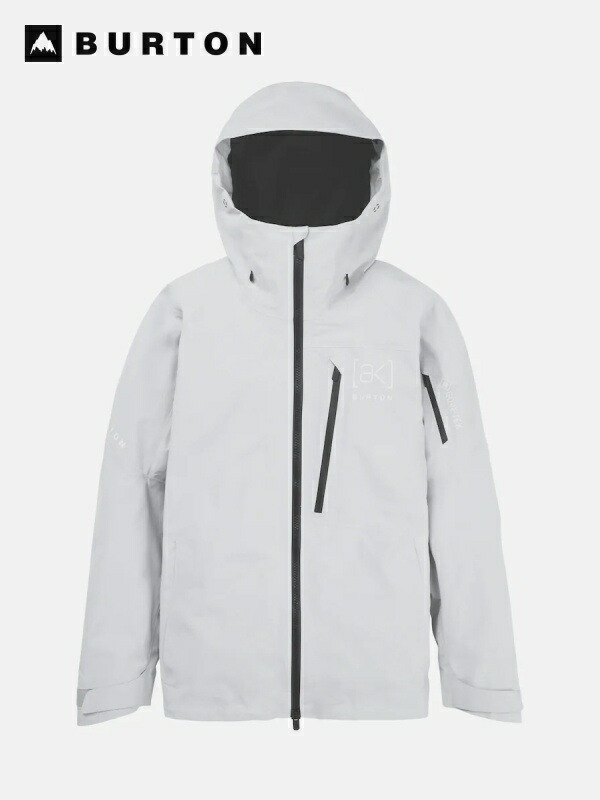 BURTON バートン｜25/26模範例 Men\u0027s [ak] Cyclic GORE?TEX 2L Jacket #GRAY CLOUD [100021] メンズ [ak] 犀鳴らす ゴアテックス 2L 上衣【S_30】