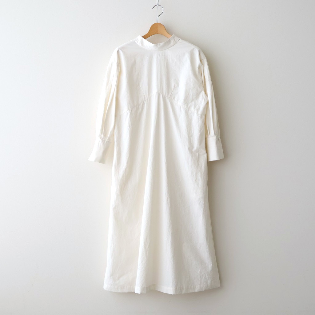 the last flower of the afternoon｜拡がる詩 Back open dress #ecru [TLF-126-op005-wcs]
