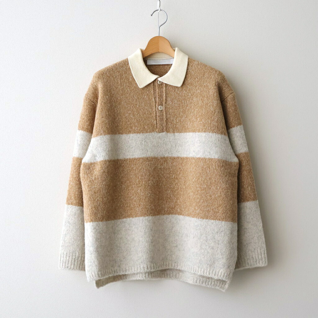 ASEEDONCLOUD｜Blushed rugger knit #Beige [252803] Beige