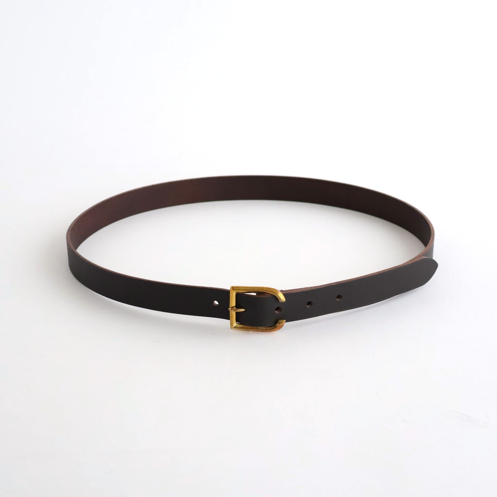 ITUAIS｜APROVEITER LEATHER BELT #BROWN