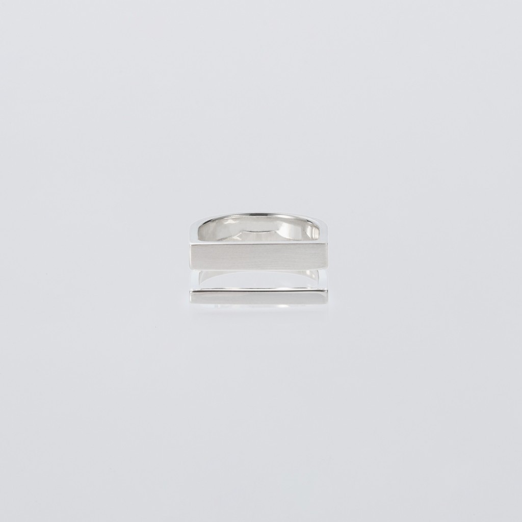 XOLO JEWELRY｜Different Width Ring with Hair Line #SILVER [XOR123]｜TAMAYA-GROUP店