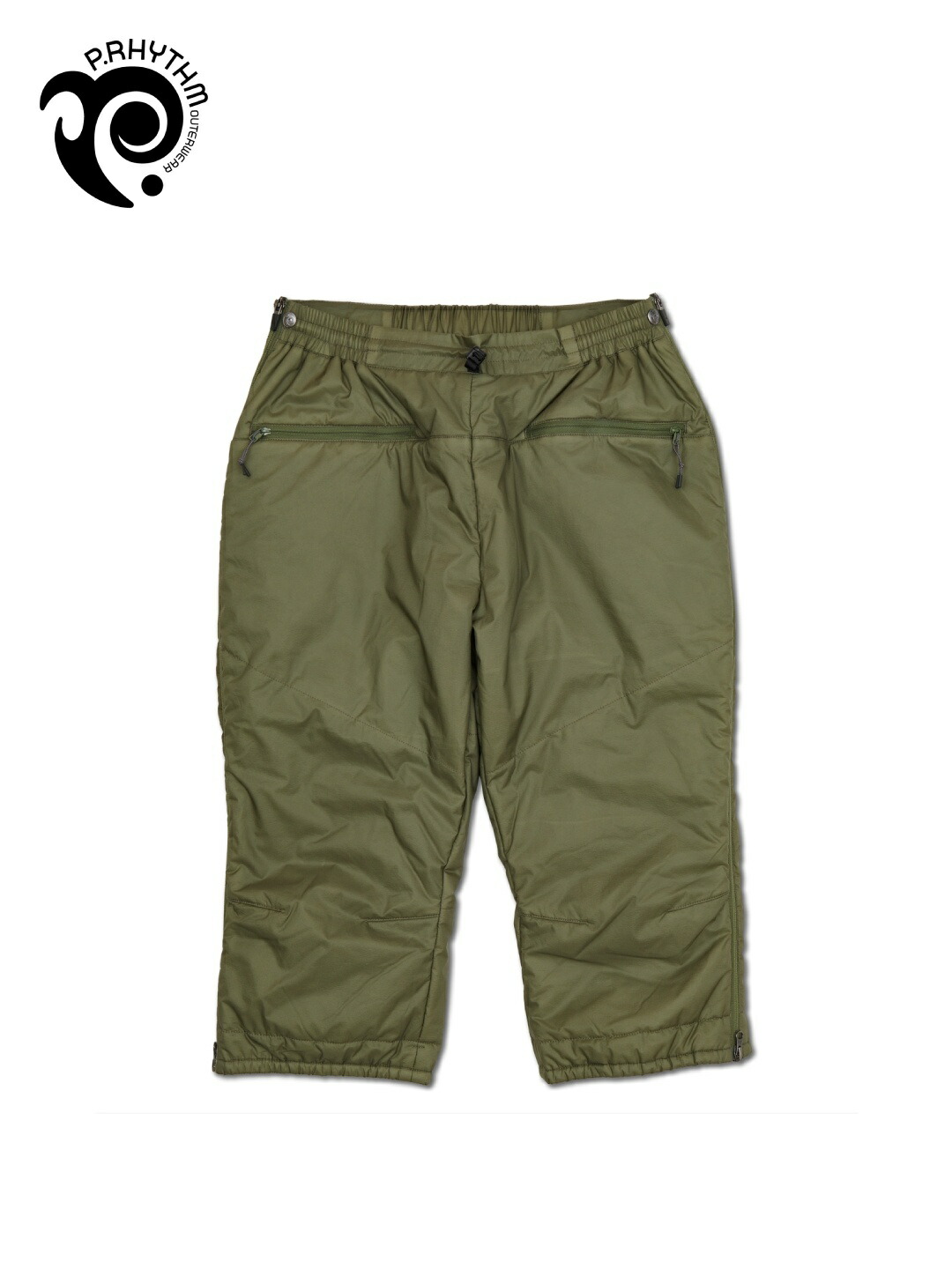P.RHYTHM プリズム｜25/26模範例 INSULATION HALF ZIP PANTS #STONE GRAY [PRM-26445] インサレーションハーフジップパンツ【S_30】