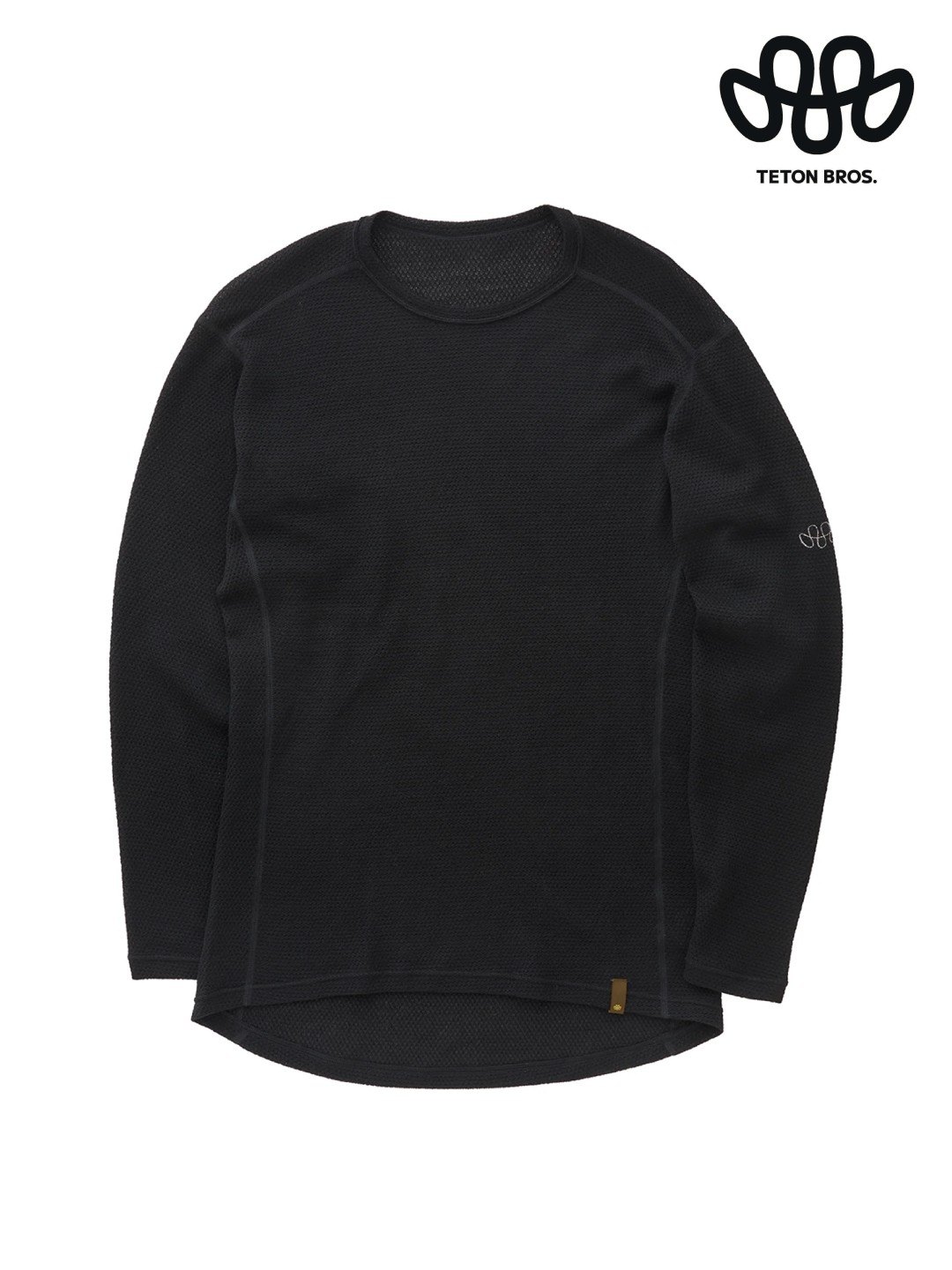 Teton Bros. ティートンブロス｜MOB Wool L/S #Black [TB253-680302] モブウール ロングスリーブ｜TAMAYA-GROUP店
