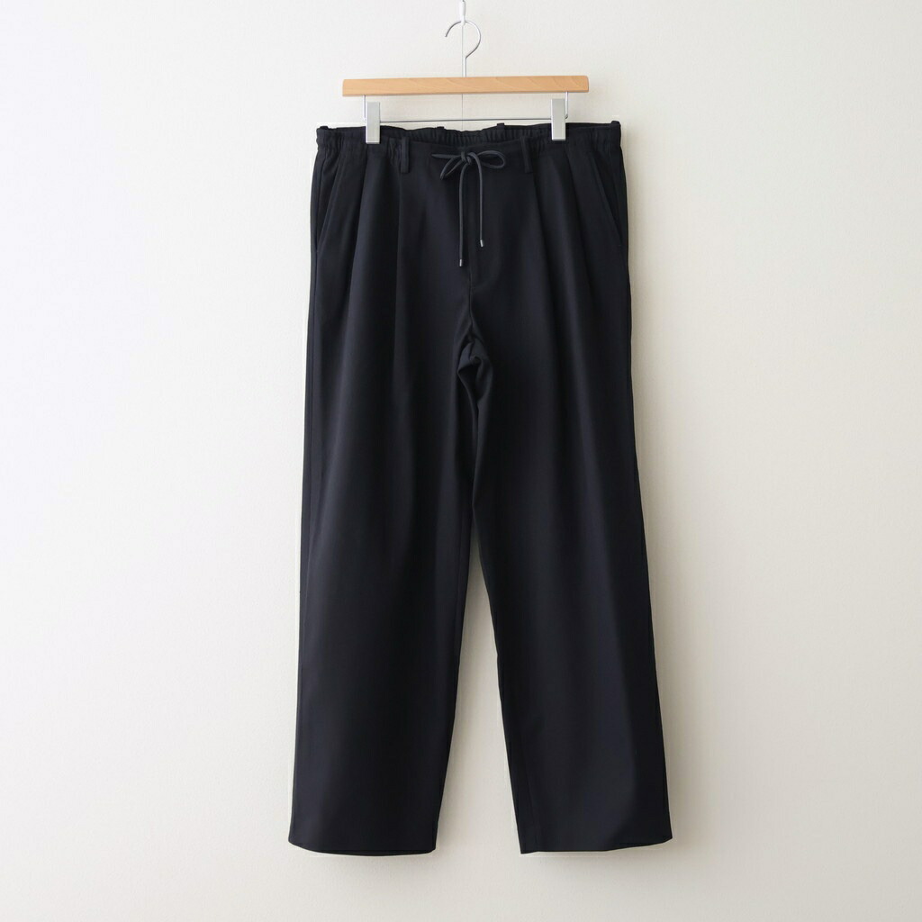 MARKAWARE｜DOUBLE PLEATED EASY TROUSERS #NAVY [A26A93PT02C] NAVY
