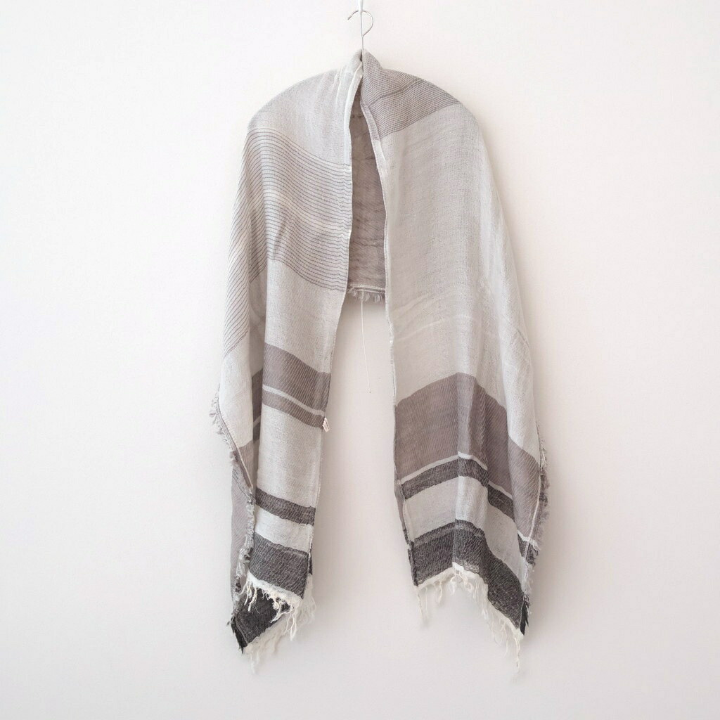 tamaki niime｜roots shawl MIDDLE #M [BE-WT-845]