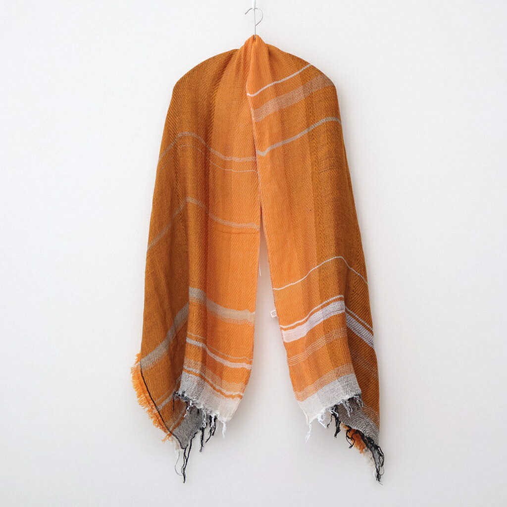 tamaki niime｜roots shawl MIDDLE #A [OR-WT-1230]