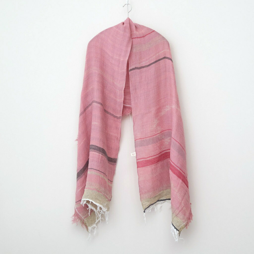 tamaki niime｜roots shawl MIDDLE #D [PK-GY-1683]
