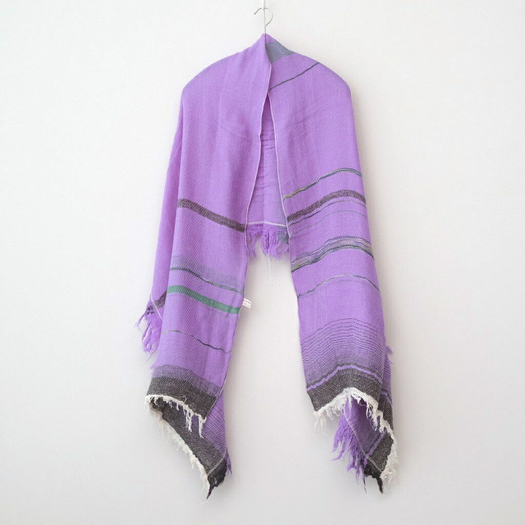 tamaki niime｜roots shawl MIDDLE #G [PL-GY-1419]