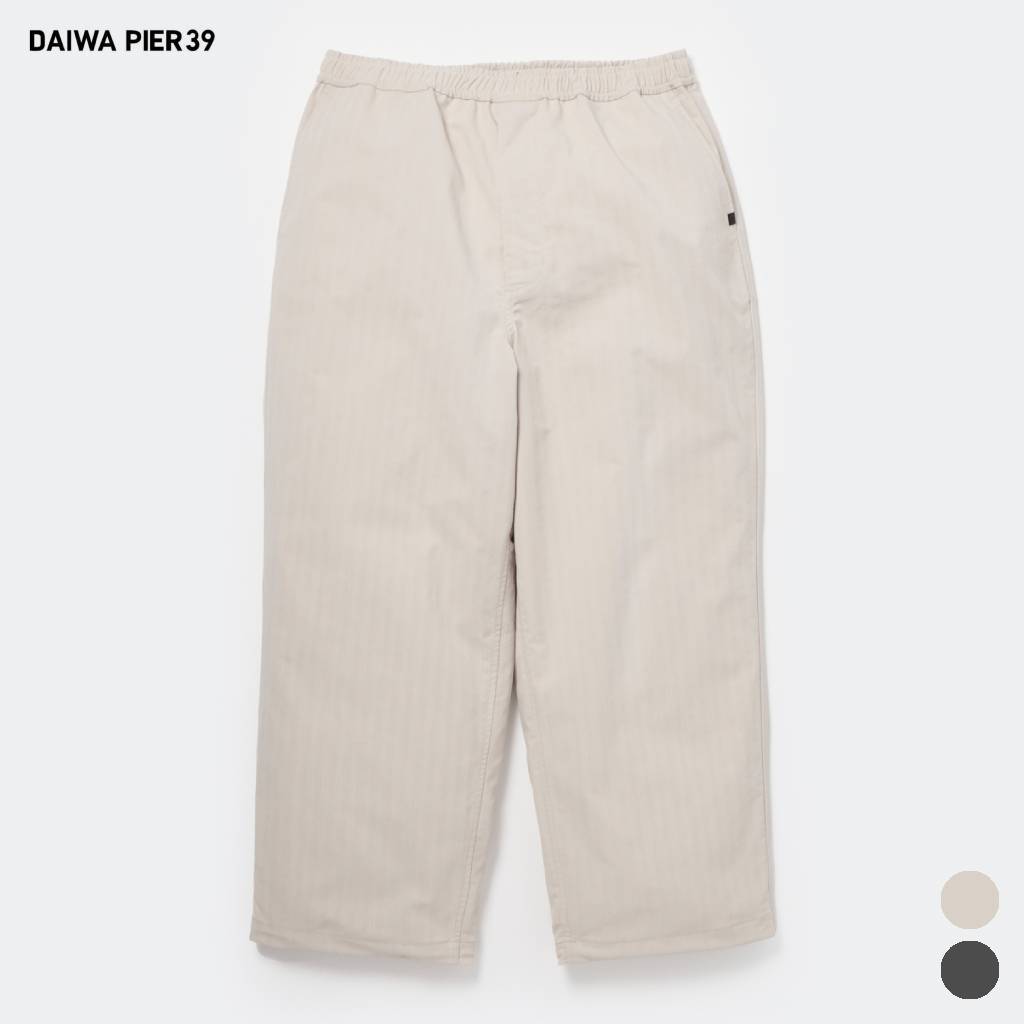DAIWA PIER39｜TECH EASY TROUSERS HERRINGBONE #ECRU [BP-53026]