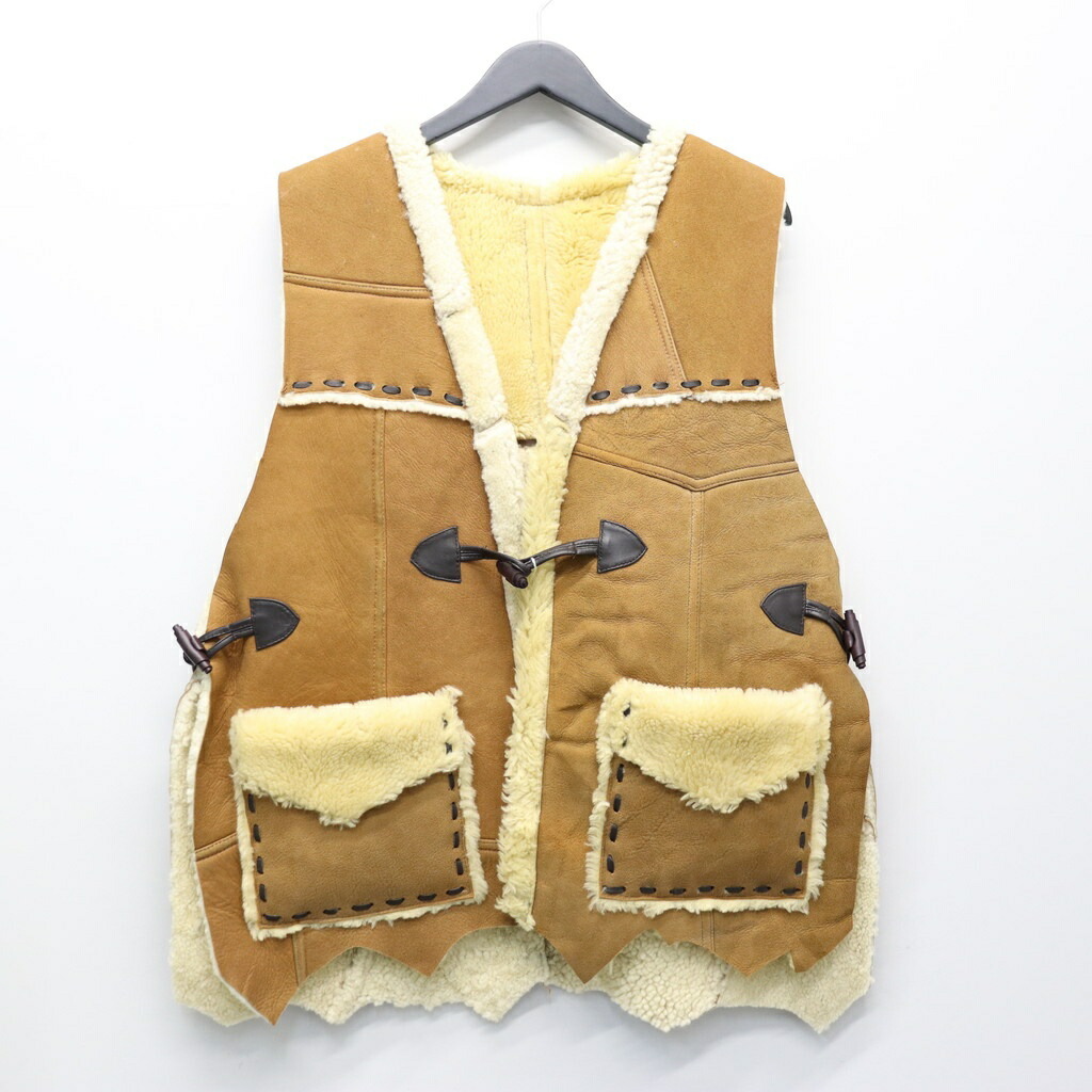 Nasngwam.｜IGLLO MOUTON VEST #CAMEL [RV2601701]