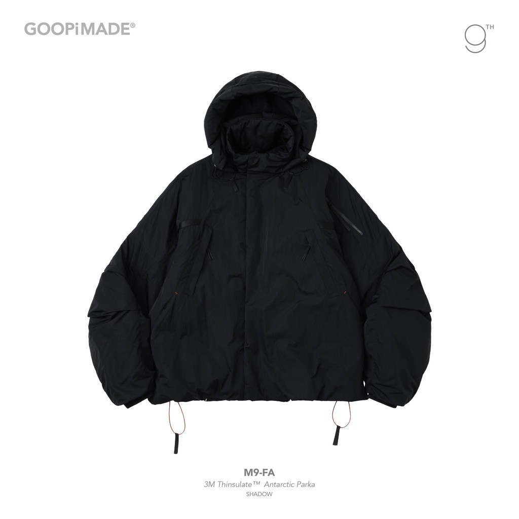 GOOPiMADE｜M9-FA 3M Thinsulate Antarctic Parka #Shadow [GOOPI-25AW-DEC-01]