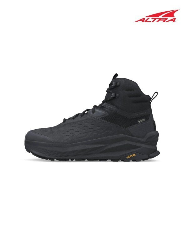 ALTRA アルトラ｜OLYMPUS 6 HIKE MID GTX M #BLACK [AL0A85NP0001M080] オリンパス 6 ハイク ミッド ゴアテックス（メンズ）｜TAMAYA-GROUP店