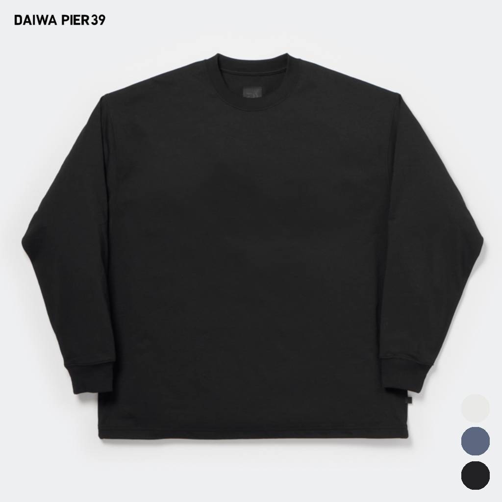 DAIWA PIER39｜TECH DRAWSTRING L/S TEE #BLACK [BE-34026]｜TAMAYA-GROUP店