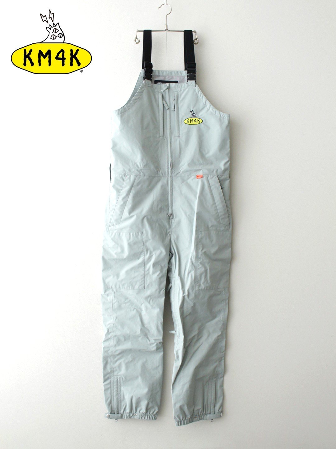 KM4K カモシカ｜25/26青写真 PARADICE BIB #CALM SAGE パラダイスビブパンツ