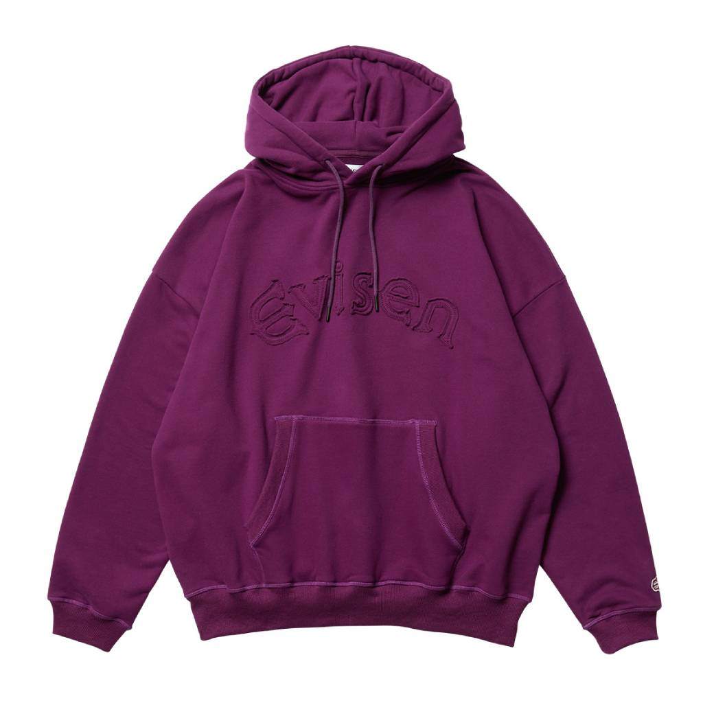 Evisen skateboards｜ARCH LOGO PATCH HOODIE #Purple [25FW_SW08]｜TAMAYA-GROUP店