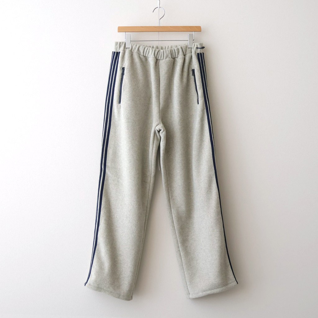 INSCRIRE｜Fleece Loose Fit Track Pants #OATMEAL [I25AW-BC122] BLUE USED x LT.GREY