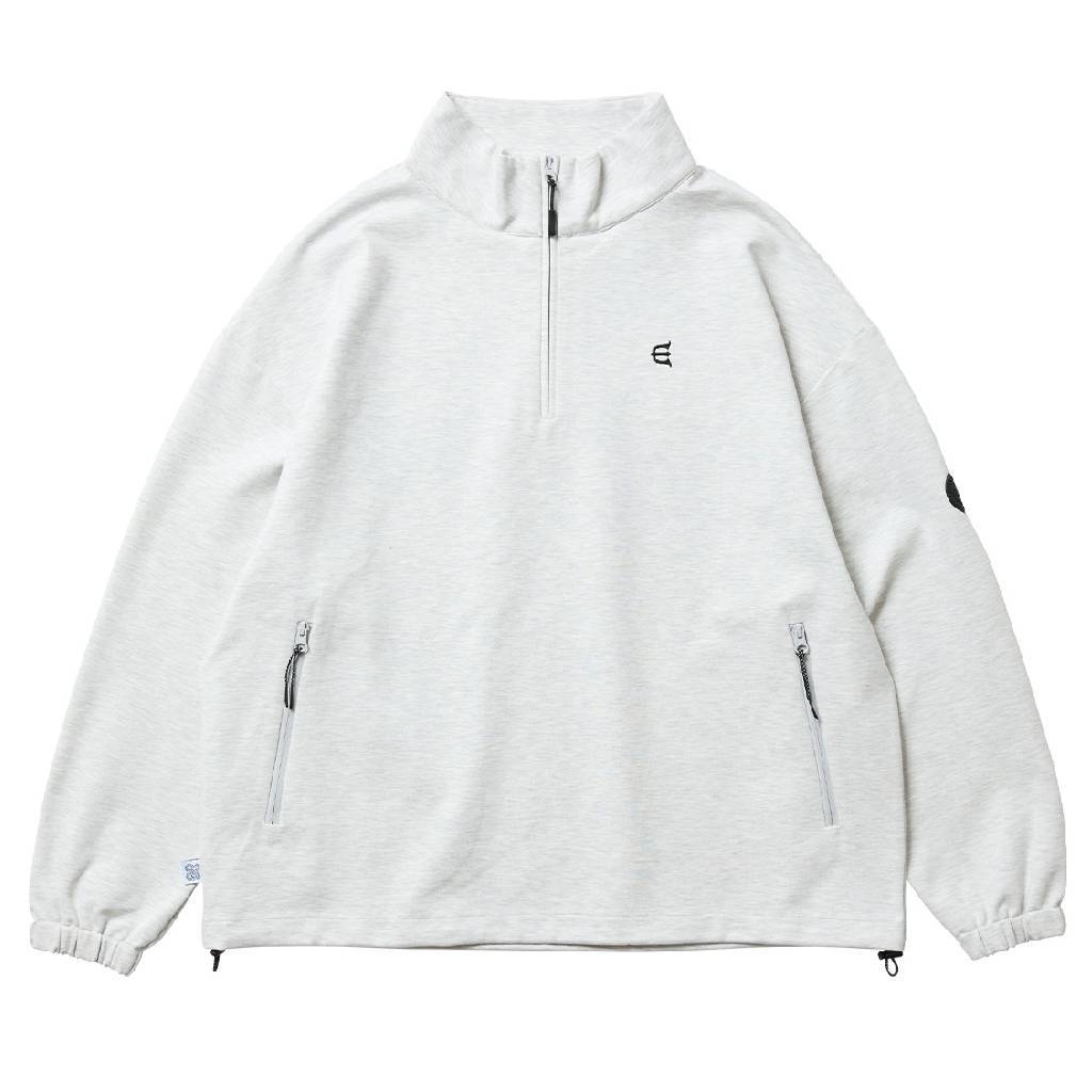 Evisen Skateboards｜PUNCH HALF ZIP SWEAT #Grey [26SS-SW05]