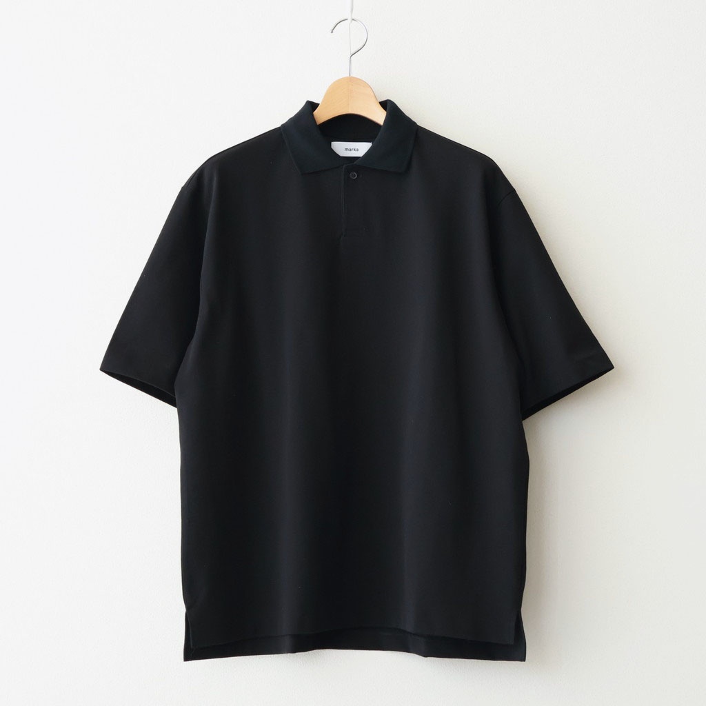marka｜ONE BUTTON TEE S/S #BLACK [M26A14CS02B]