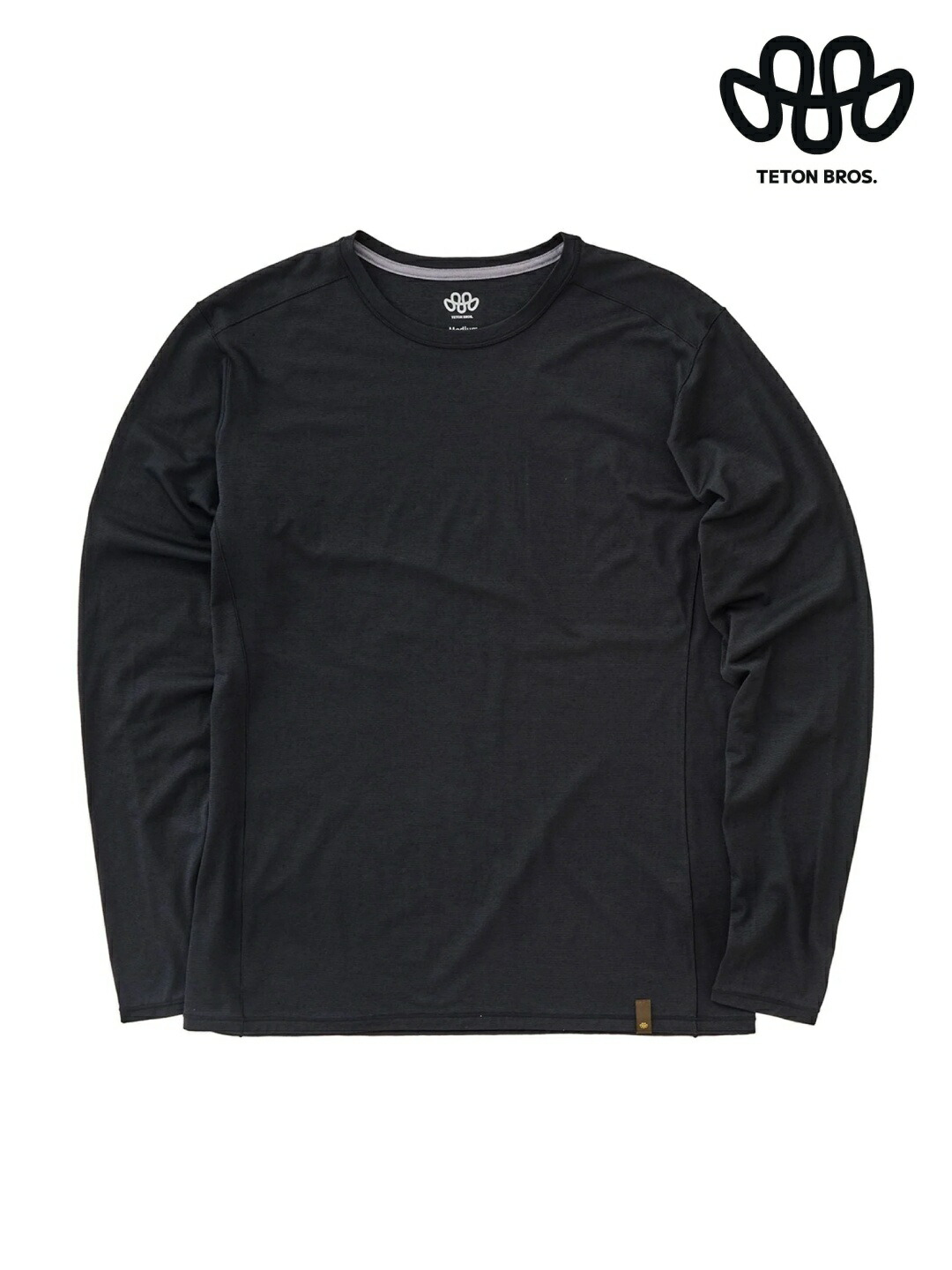Teton Bros. ティートンブロス｜Axio Lite L/S #Black [結核症261-25050] アクシオ 点火装置 ロング衣袂 メンズ