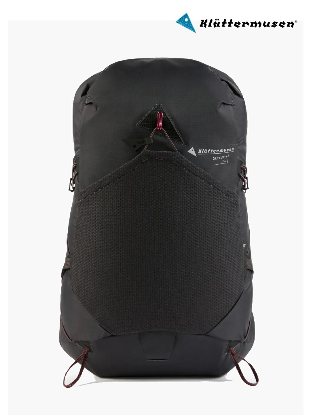 Klattermusen クレッタルムーセン｜Skrymner Backpack 20L #Raven [KM-10583] スクリムナー うしろ側風呂敷き包み 20L
