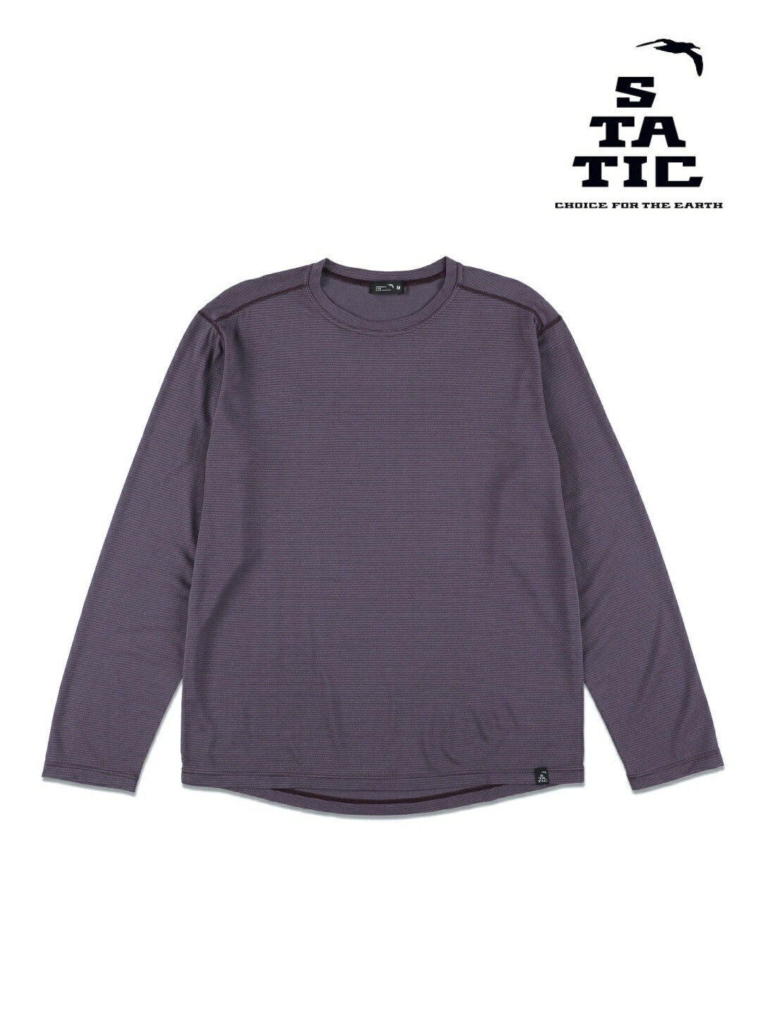 STATIC 不変｜All Elevation L/S M #Sugilite [35215] 櫂 エレベーション ロング衣袂 メンズ Sugilite
