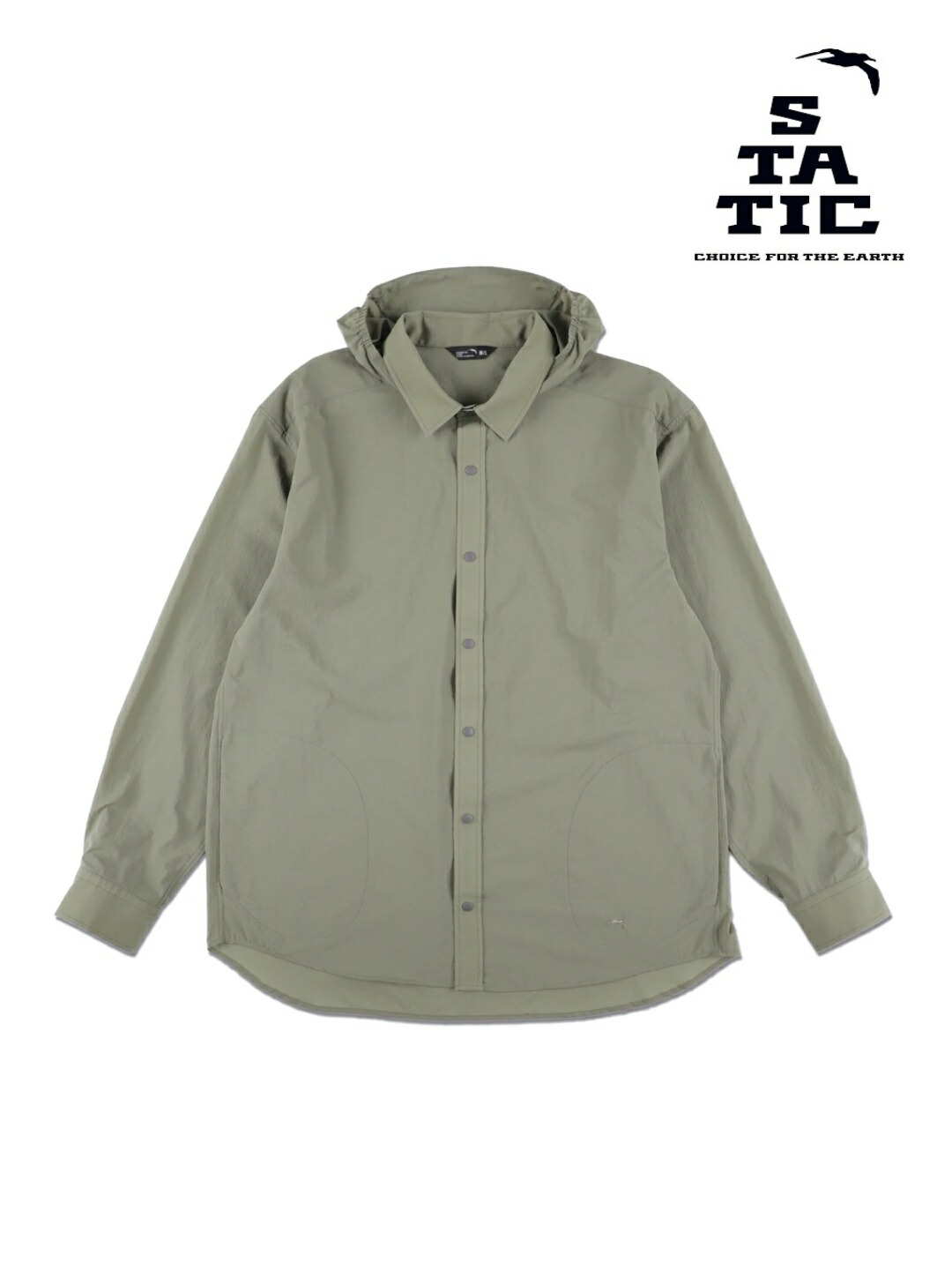 STATIC 静的｜Merced River Hood Shirts #Oregano [35202] マーセドリバー ボンネット ティーシャツ