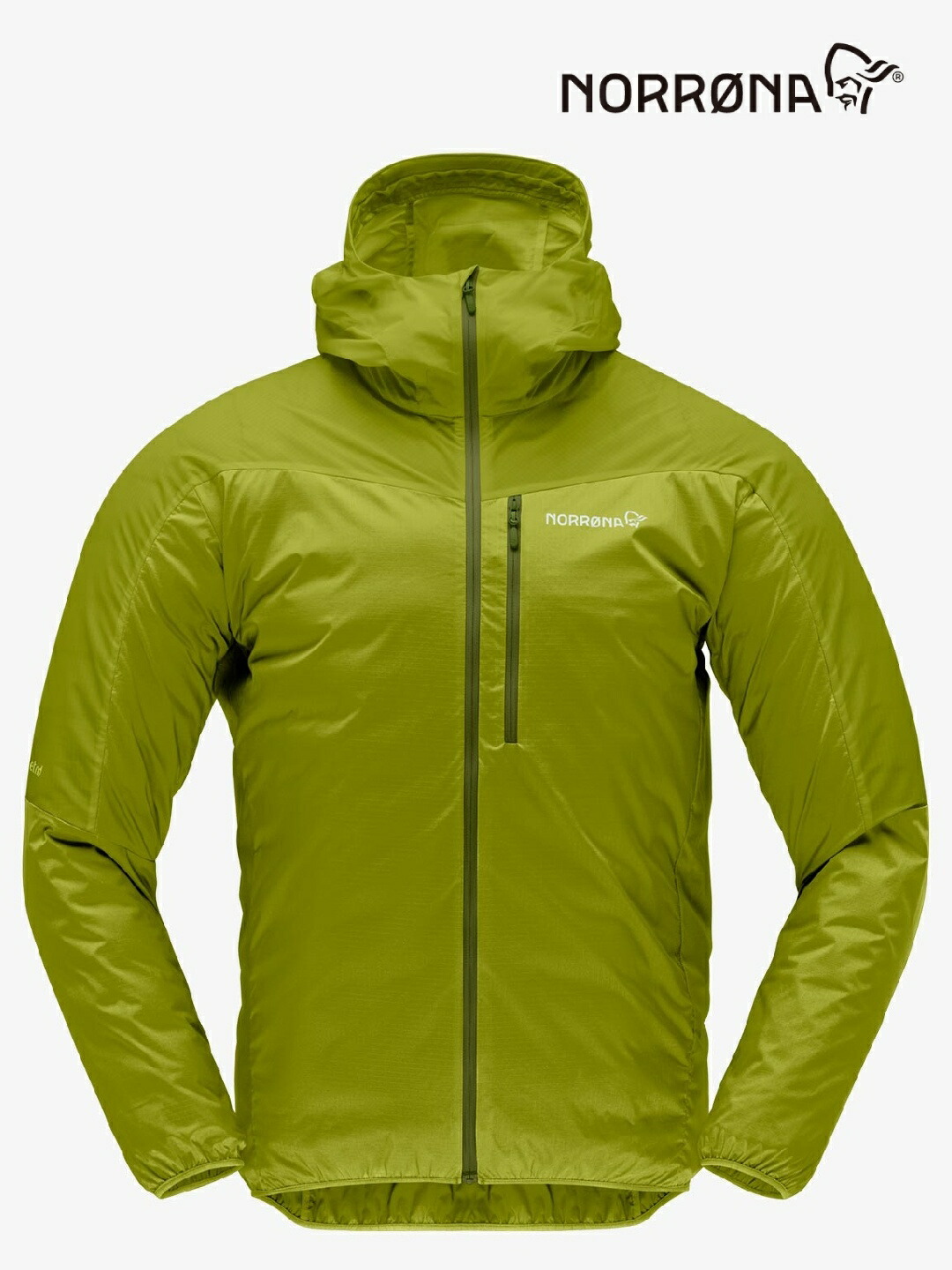 Norrona ノローナ｜falketind aero60 Zip Hood (M) #Golden Lime [1810-22] メンズ フォルケティン エアロ60 ボンネット